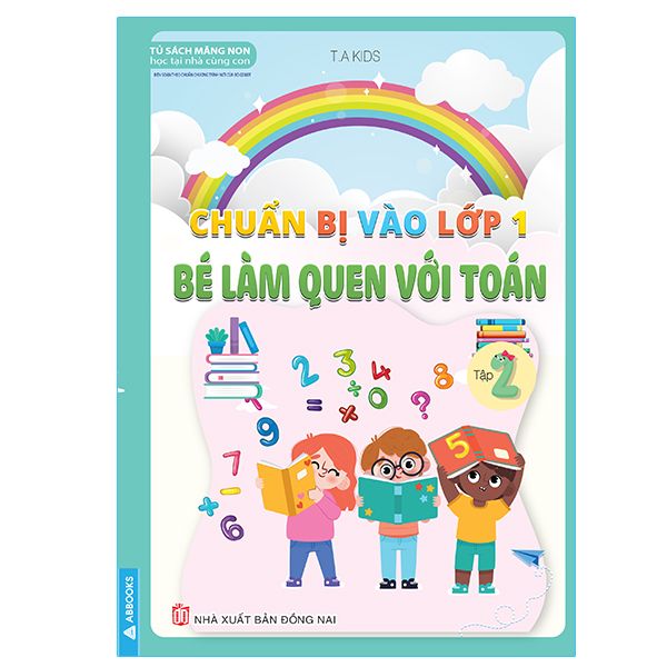Vở Toán Dành Cho Bé Tập Làm Quen - Chuẩn Bị Vào Lớp 1 - Bé Vui Học Toán (Combo 4 Cuốn)