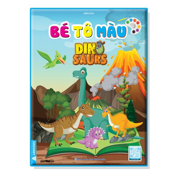 Bé Tô Màu - Dinosaurs