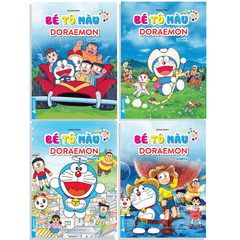 Bé Tô Màu  - Doraemon ( Combo 4 cuốn)