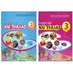 Sách - Luyện Tập Mĩ Thuật 3 (bộ 2 cuốn )