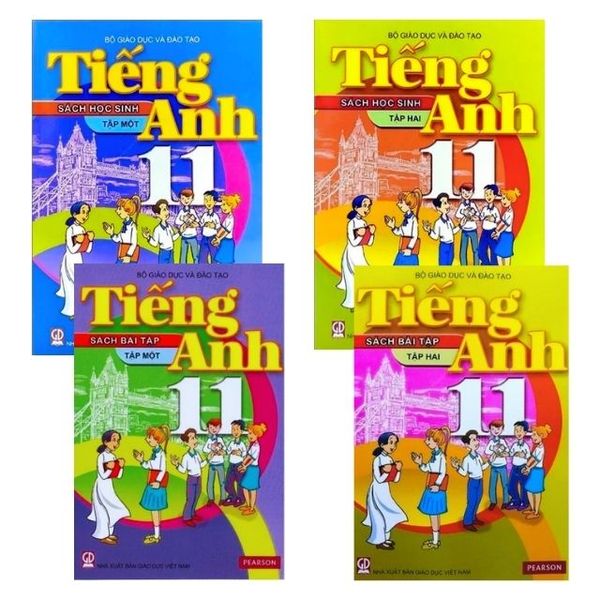 Sách - Tiếng Anh 11 (Bộ 4 cuốn )