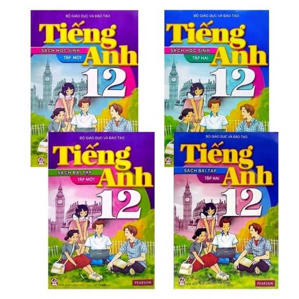 Sách - Tiếng Anh 12 (Bộ 4 cuốn )