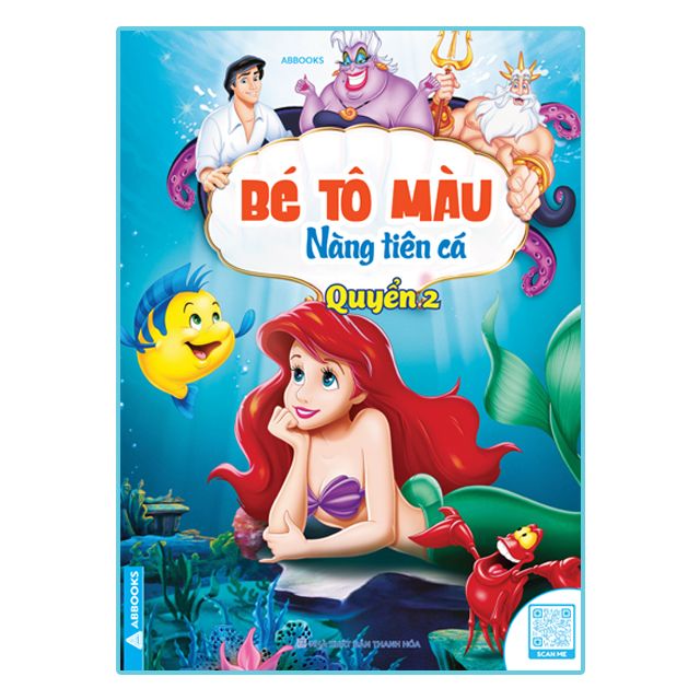 Bé Tô Màu – Nàng Tiên Cá