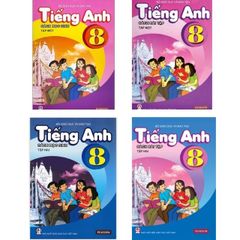 Sách - Tiếng Anh 8 (Bộ 4 cuốn ) (2021)