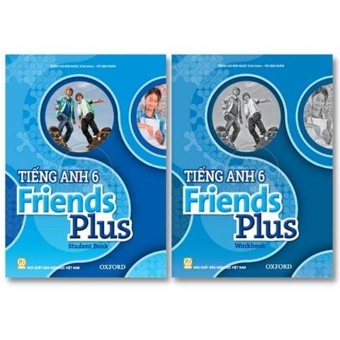 Sách - Tiếng Anh Lớp 6 Friends Plus (Student Book + Work Book) Theo Chương Trình Mới