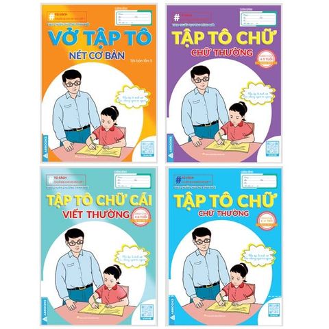 Bộ Tập Viết: Tủ Sách Chuẩn Bị Cho Bé Vào Lớp 1