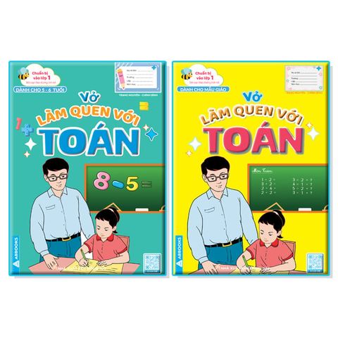 Chuẩn Bị Vào Lớp 1 - Vở Làm Quen Với Toán