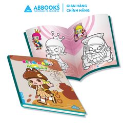 Sách - Bé tô màu - Chủ đề: Molly dạo chơi, Molly khám phá, Kuromi