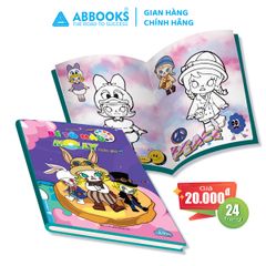 Sách - Bé tô màu - Chủ đề: Molly dạo chơi, Molly khám phá, Kuromi