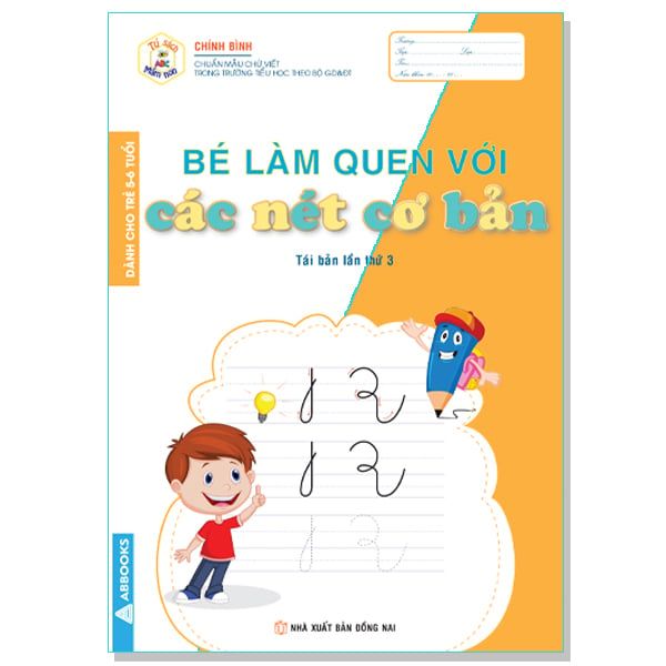 Bé Làm Quen Với Chữ Cái - Danh Cho Trẻ 5-6 Tuổi - tủ sách mầm non - combo