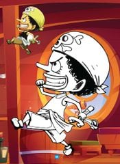 Sách - Bé tô màu ABBOOKS - Thuyền Trưởng Hải Tặc Luffy - Bộ 2 cuốn