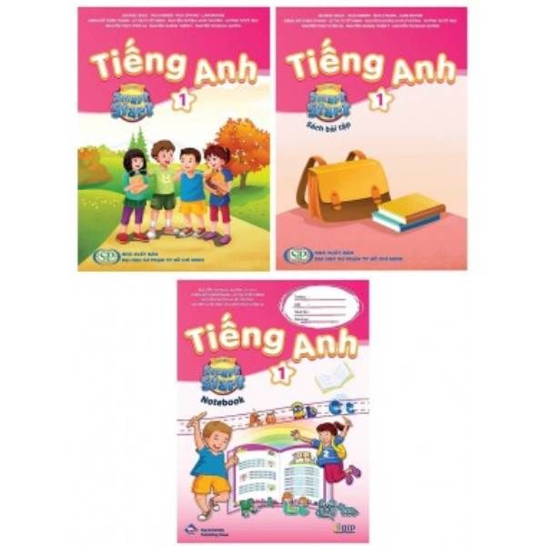 Combo Sách Tiếng Anh 1 I-Learn Smart Start - Student's Book + Workbook  - Notebook- Bộ 3 Cuốn