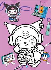 Sách - Bé tô màu - Chủ đề: Molly dạo chơi, Molly khám phá, Kuromi