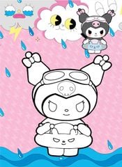 Sách - Bé tô màu - Chủ đề: Molly dạo chơi, Molly khám phá, Kuromi