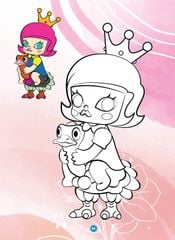 Sách - Bé tô màu - Chủ đề: Molly dạo chơi, Molly khám phá, Kuromi