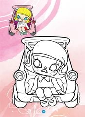 Sách - Bé tô màu - Chủ đề: Molly dạo chơi, Molly khám phá, Kuromi