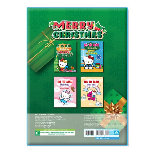 Bé Tô Màu - Hello Kitty - Combo 4 cuốn