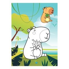Sách - Bé tô màu - Dạo chơi cùng Capybara