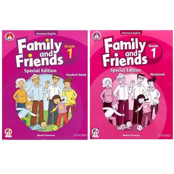 Family And Friends Specil Edition 1 - Phiên bản 2 logo - trọn bộ