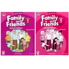 Family And Friends Specil Edition 1 - Phiên bản 2 logo - trọn bộ