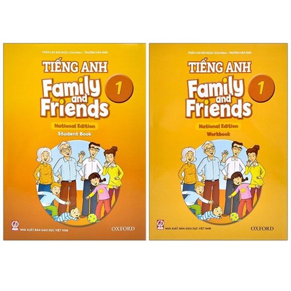 Tiếng Anh 1 - Family And Friends National Edition - Bộ Chân Trời Sáng Tạo( Tái Bản 2023)