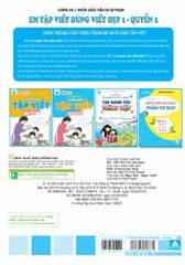 Luyện Tay Cầm Bút - Em Tập Viết Đúng Viết Đẹp (Quyển 1)  - Theo Chương Trình Sách Giáo Khoa Mới