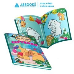Sách - Bé tô màu - Capybara mùa hè đáng nhớ
