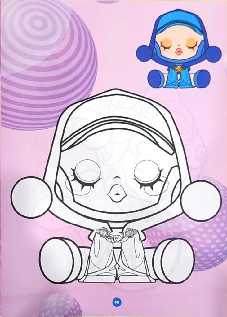 Sách - Bé tô màu ABBOOKS - Skullpanda cá tính, đáng yêu - Bộ 2 cuốn