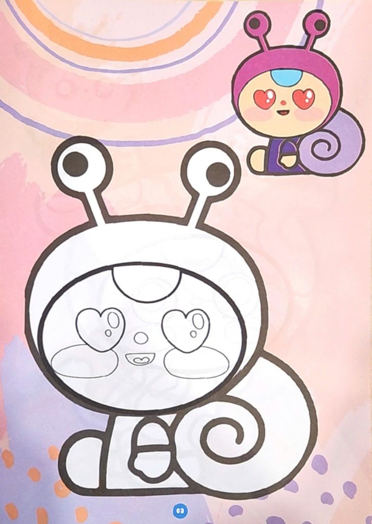Sách - Bé tô màu - Baby Three dễ thương, đáng yêu - Bộ 2 cuốn