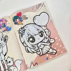 Sách - Bé tô màu ABBOOKS  - Nữ Hoàng Thời Trang - Công Chúa ĐIệu Đà - Bộ 2 cuốn