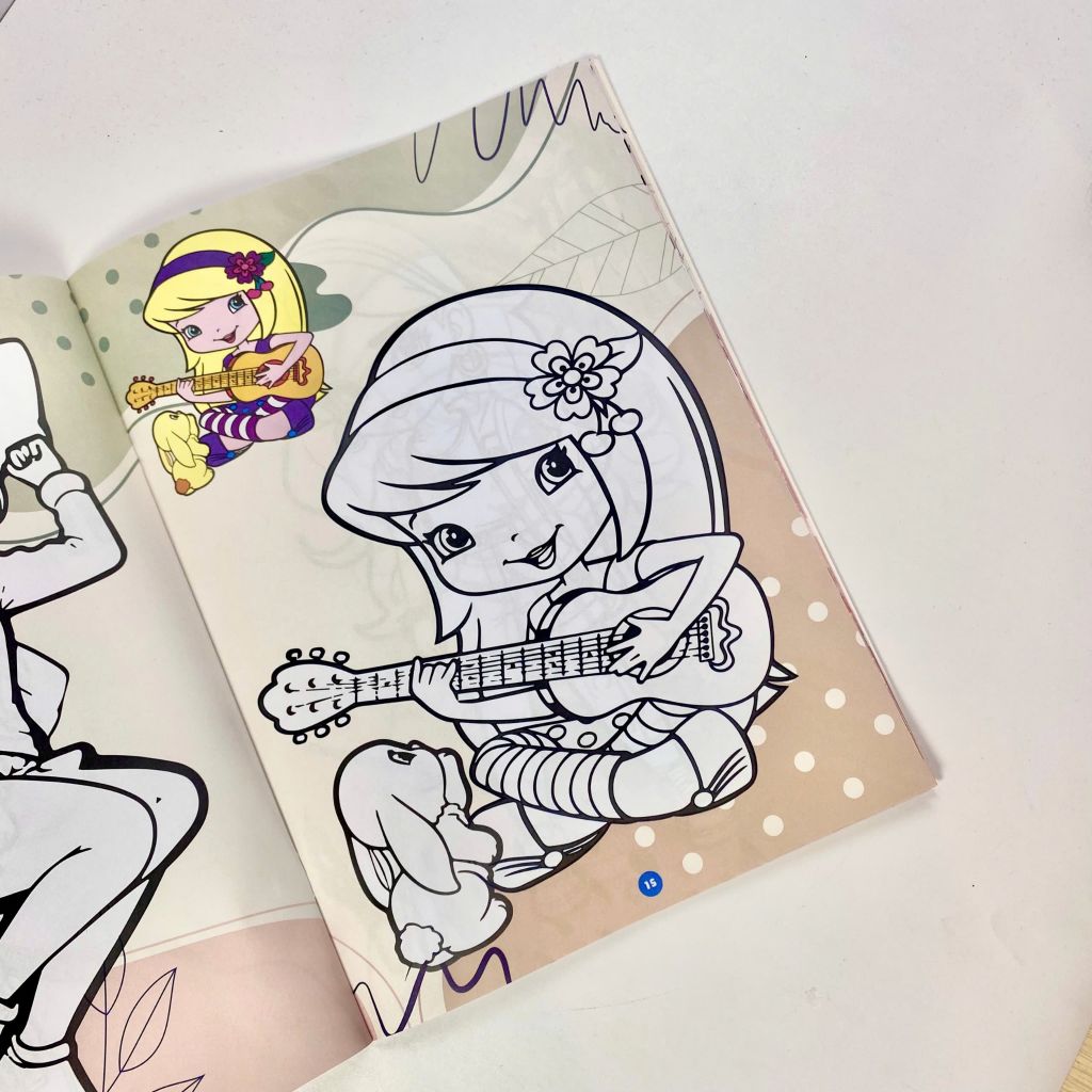 Sách - Bé tô màu ABBOOKS  - Nữ Hoàng Thời Trang - Công Chúa ĐIệu Đà - Bộ 2 cuốn