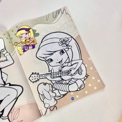 Sách - Bé tô màu ABBOOKS  - Nữ Hoàng Thời Trang - Công Chúa ĐIệu Đà - Bộ 2 cuốn