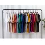 Áo gia đình đủ size đủ màu màu chất thun 100% cotton in hình gia đình 4 người GD1