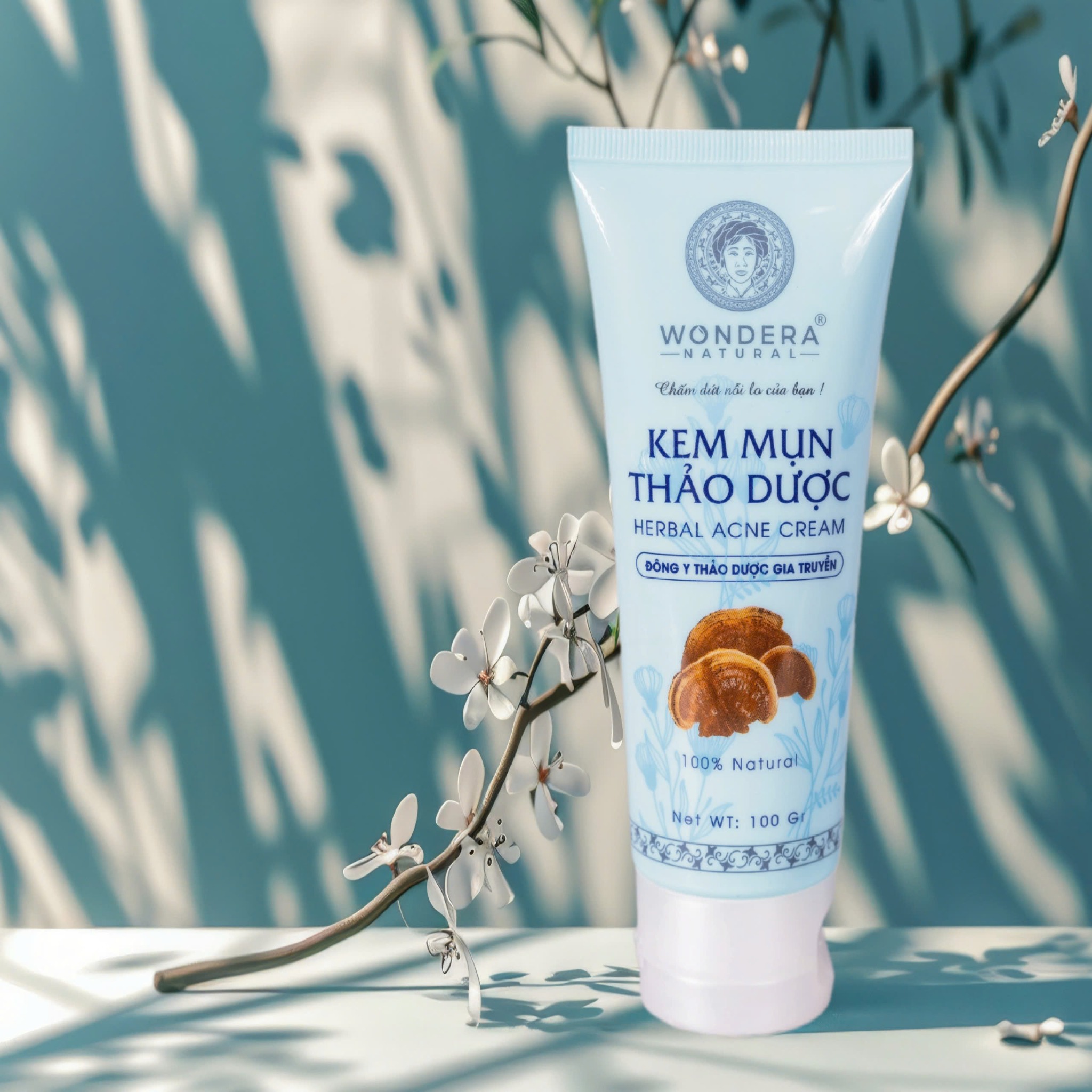 Kem mụn thảo dược 100G xóa sạch mụn bọc, mụn mủ,dậu đen đậu trắng,.......