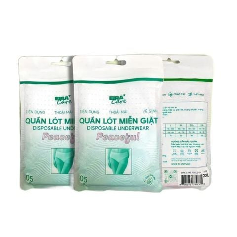 Quần lót giấy miễn giặt cao cấp Peaceful (Gói 5 chiếc)