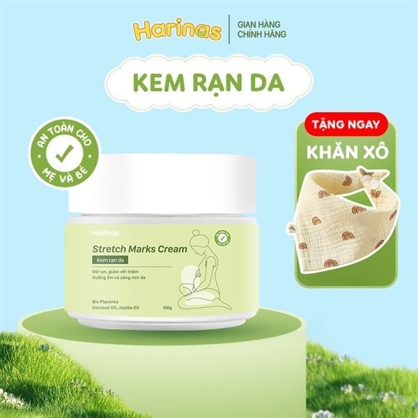 Kem rạn da cho mẹ bầu và sau sinh Harinas