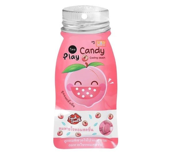 Kẹo Play Candy vị Đào 12g