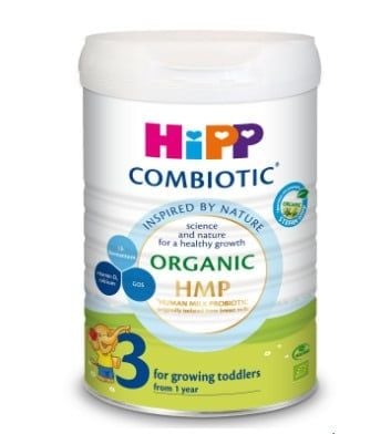 Sữa HiPP Organic Combiotic số 3 800g (Trên 01 tuổi)