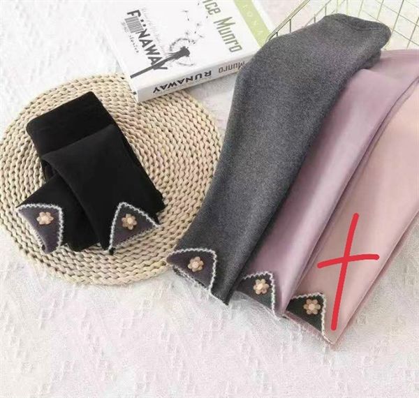 Quần legging lót lông bé gái