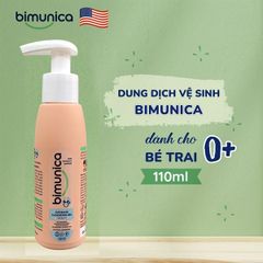 Dung dịch vệ sinh bé trai Bimunica 0m+