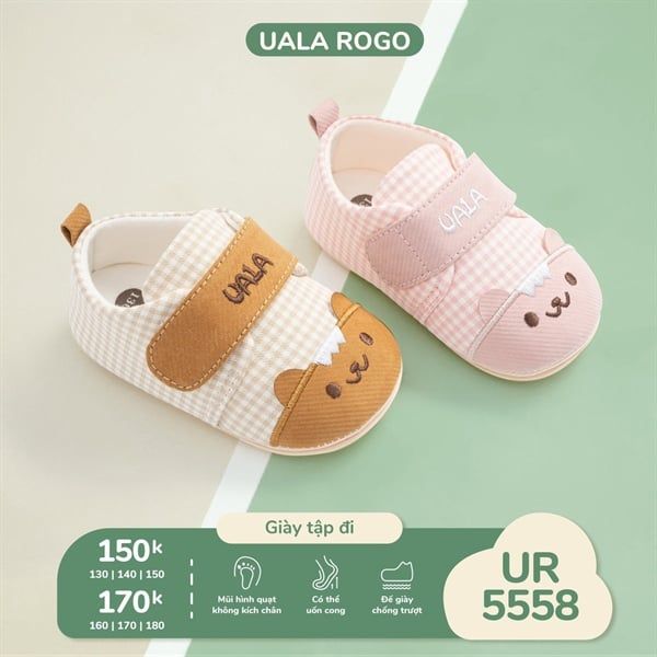 Giày tập đi hình thú UR 5558 size 150