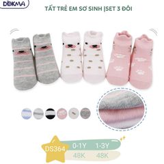 Set 3 đôi tất Dokma 1-3Y