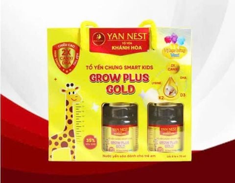 Tổ yến chưng sẵn Yannest smart kid vani 35% – lốc 6