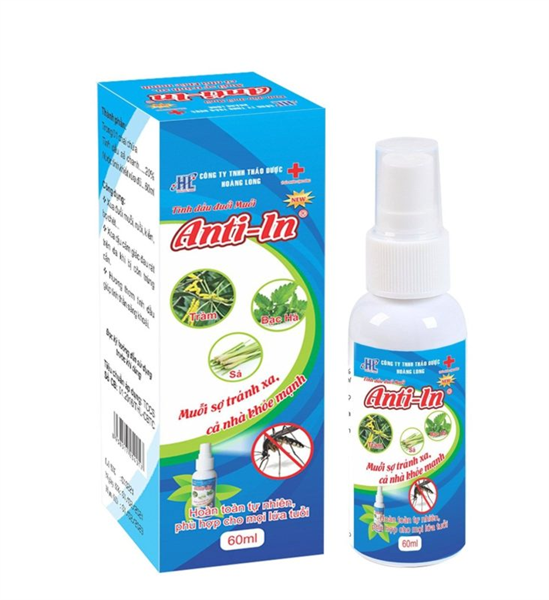 Xịt muỗi Anti-In - 60ml