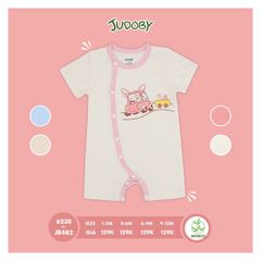 Body cài lệch cộc tay Judoby JB482