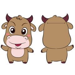 DC Lì xì hoạt hình Chibi (set 5 cái)