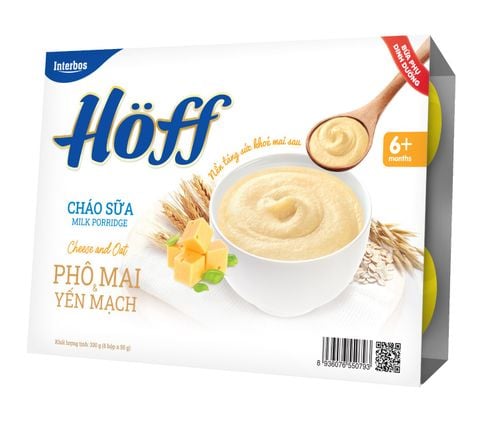 Cháo sữa Hoff cho bé ăn dặm