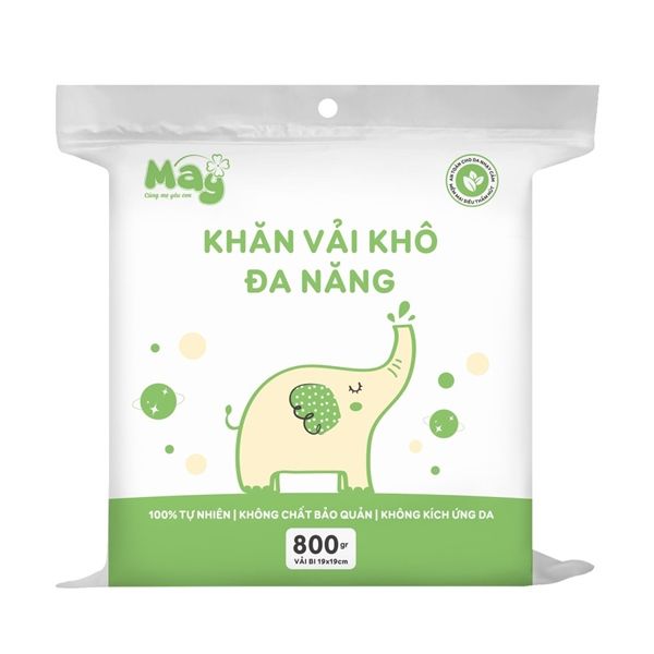 Khăn vải khô đa năng Mây