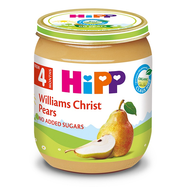 DAU Dinh dưỡng đóng lọ Hipp - chuối đào táo