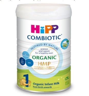 Sữa HiPP Organic Combiotic số 1 800g (0-6 tháng)
